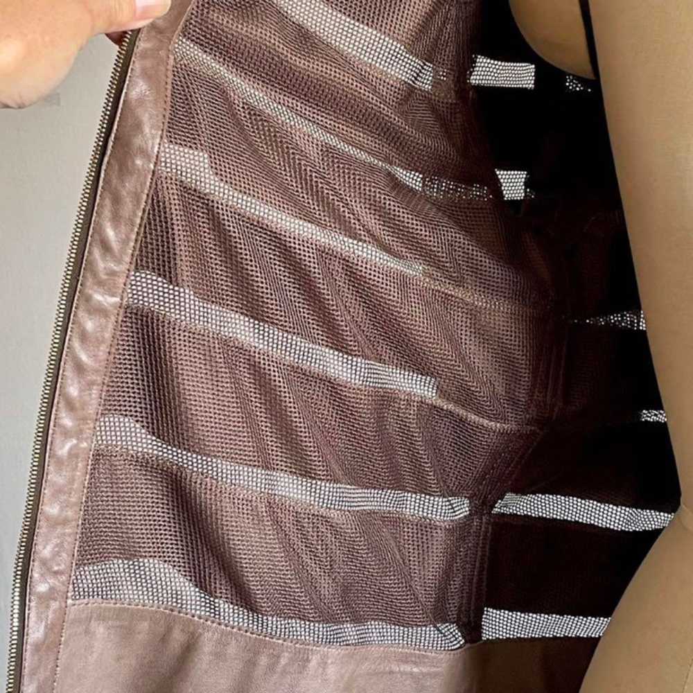 Escada Lamb Leather Evening Jacket - image 4